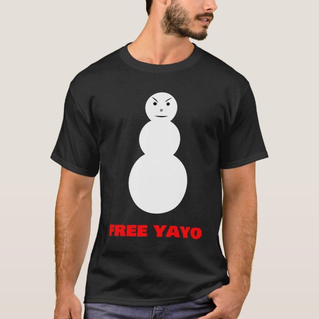 Camiseta GRATUITA YAYO - Neve Zangada (Frente)
