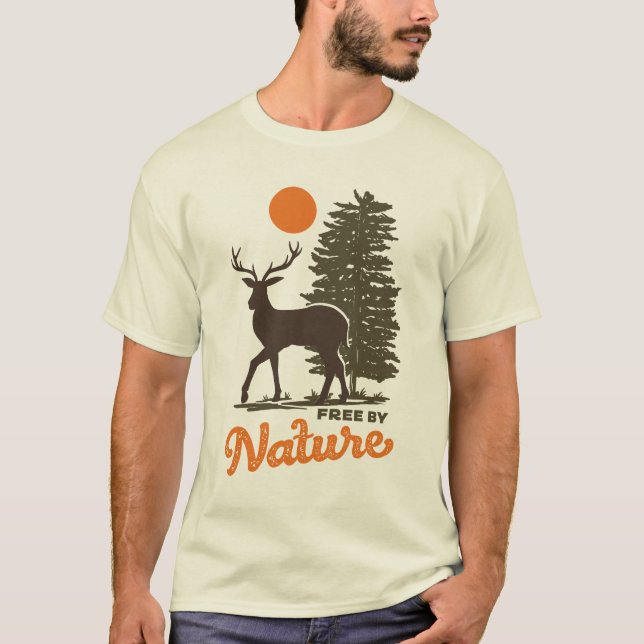 Camiseta Gratuito pela Natureza (Frente)