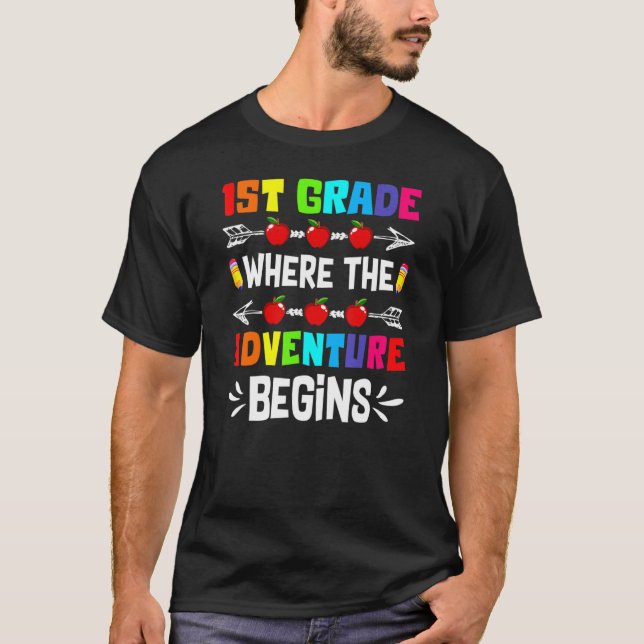 Camiseta Grau 1rua Cuta Em Que A Aventura Começa A (Frente)