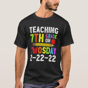 Camiseta Grau 7 de Ensino Na Segunda-Feira 2-22-22 22Nd T