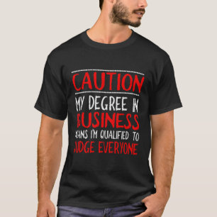 Camiseta Grau De Atividade Qualificado Para Juiz Business M