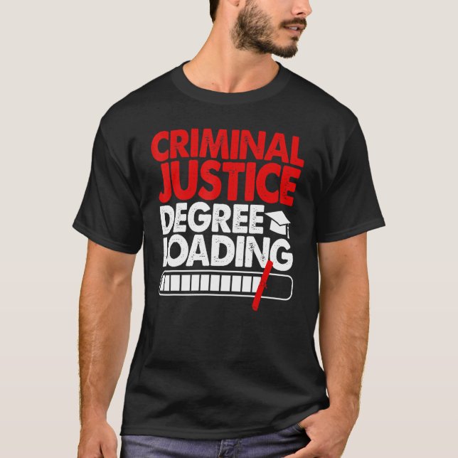 Camiseta Grau de Justiça Criminal Carregando Mulheres Tribu (Frente)