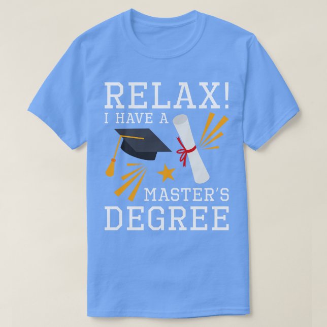 Camiseta Grau de Mestrados Relaxe (Frente do Design)