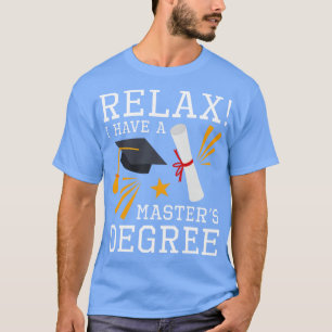 Camiseta Grau de Mestrados Relaxe