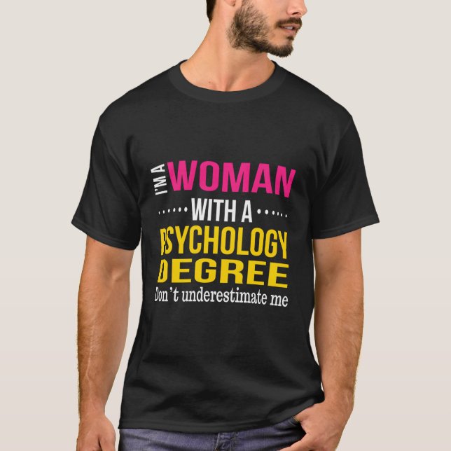 Camiseta Grau de Psicologia Graduação Major 2023 Psicologi (Frente)