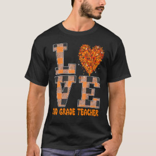 Camiseta Grau de segundo do professor de educação em queda