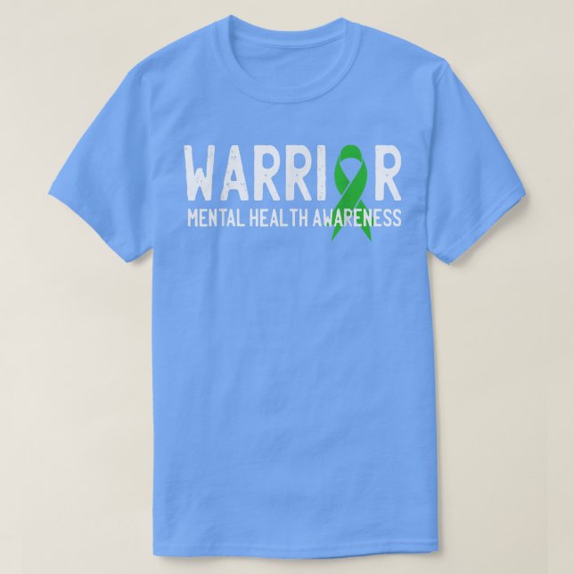 Camiseta Grau Mês de Consciência Mental do Combate ao Guerr (Frente do Design)