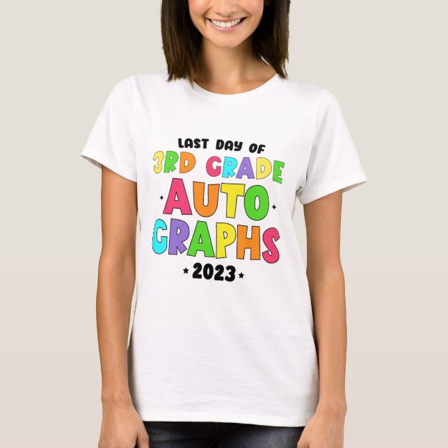 Camiseta Grau No Último Dia De Autografos Escolares (Frente)