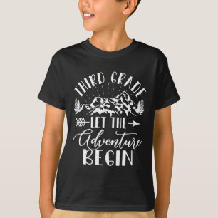 Camiseta Grau Que A Aventura Comece No Primeiro Dia Do 3º G