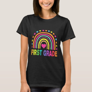 Camiseta Grau Rainbow Girls Boys Equipe de Professores 1rua
