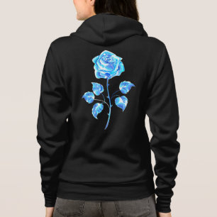 Camiseta Gravação de Rosa Azul