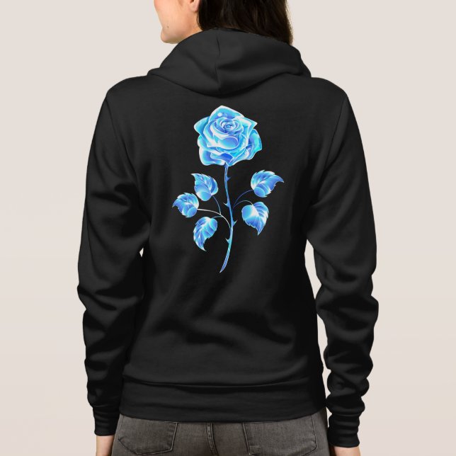Camiseta Gravação de Rosa Azul (Verso)