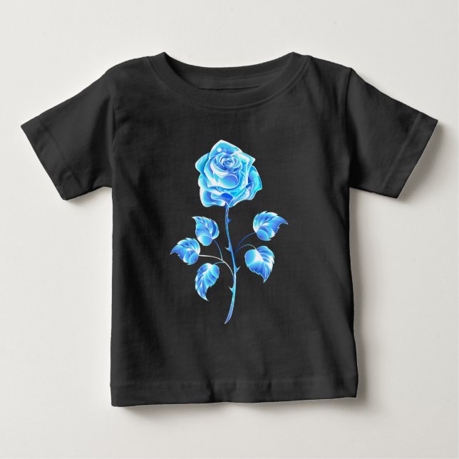 Camiseta Gravação de Rosa Azul (Frente)