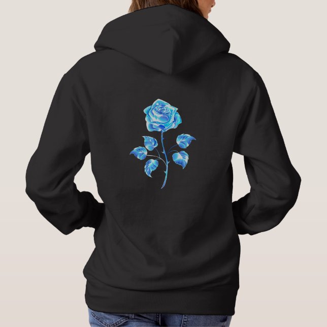 Camiseta Gravação de Rosa Azul (Verso)