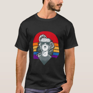 Camiseta Gravação de VR de Realidade Virtual Retroativa 2
