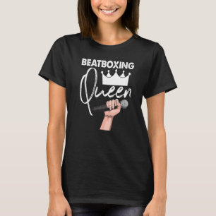 Camiseta Gravador de Fita 1 da Rainha de Beatboxing