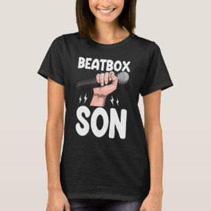 Camiseta Gravador de Fita de Filho de Beatboxing