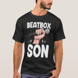Camiseta Gravador de Fita de Filho de Beatboxing
