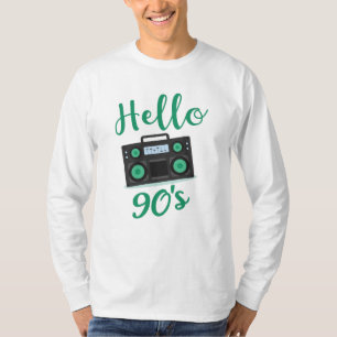 Camiseta Gravador de rádio dos anos 90