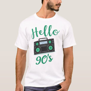 Camiseta Gravador de rádio dos anos 90