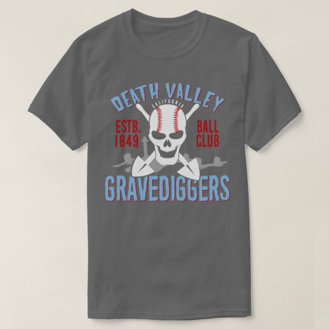 Camiseta Gravadores do Vale da Morte (Frente do Design)