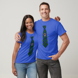 Camiseta Gravata Adam Scottish Badge & Tartan