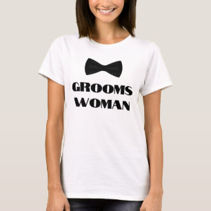 Camiseta gravata arco negra elegante e moderna