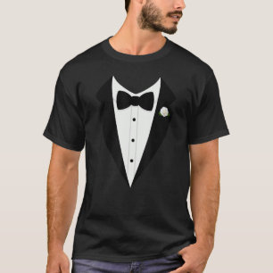Camiseta Gravata Borboleta Smoking Terno Masculino