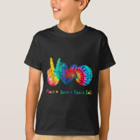 Gravata com Design de Bocha Paz Amor