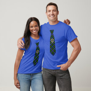 Camiseta Gravata Murray de Atholl Crachá Escocês e Tartan