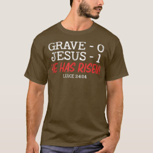 Camiseta Grave 0 Jesus 1 Ele Arriscou Jesus Gosto Religioso