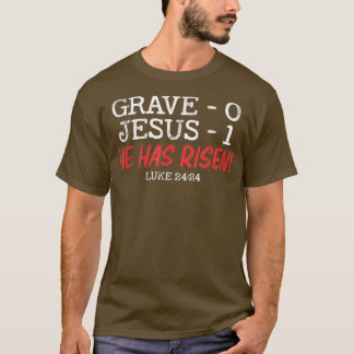 Camiseta Grave 0 Jesus 1 Ele Arriscou Jesus Gosto Religioso