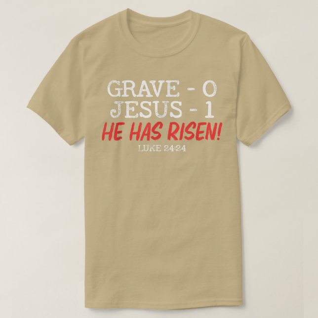 Camiseta Grave 0 Jesus 1 Ele Arriscou Jesus Gosto Religioso (Frente do Design)