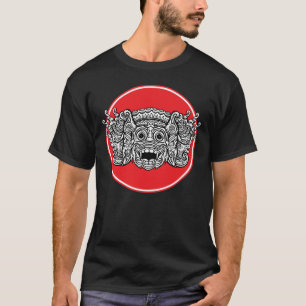 Camiseta Grave Balinese de Máscara de Morcego