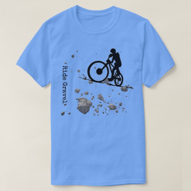 Camiseta Gravel and Grit Cycling Off Road  (Frente do Design)