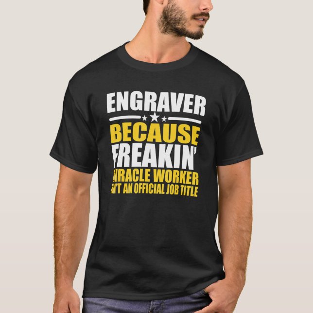 Camiseta Graveurs para Colega de Trabalho (Frente)