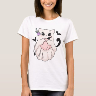 Camiseta Grávida bonita Halloween perfeita para Mães a sere