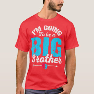 Camiseta Grávida De Bebê Bonita Promoveu Grande Irmão Logo