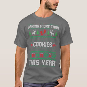 Camiseta Grávida, padeiro, cozinhando mais do que cozinheir