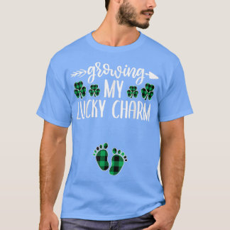 Camiseta Grávida pela Grávida pela Gravidez e Anúncio da Ru