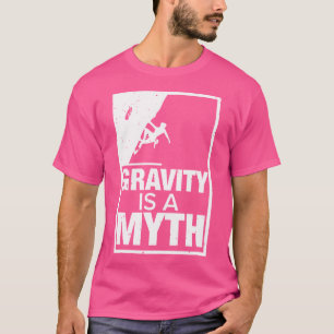 Camiseta Gravidade A Myth Rock And Mountain Escaling Tshirt