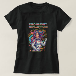 Camiseta Gravidade Zero, 100% Atitude