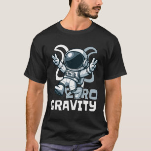 Camiseta gravidade zero - astronauta