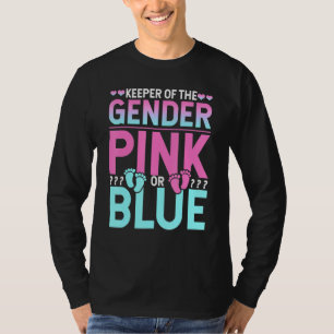 Camiseta Gravidez Anunciante Responsável Pelo Sexo Rosa