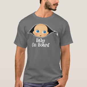 Camiseta Gravidez Bebê no Conselho Futuras Mães 892