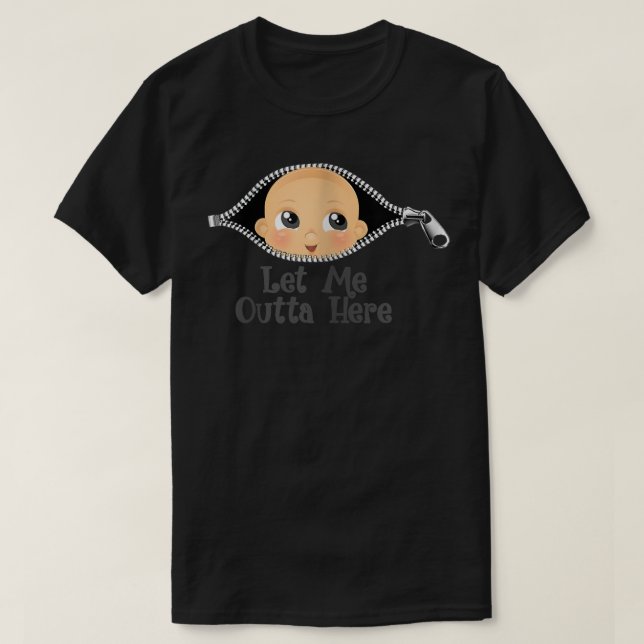 Camiseta Gravidez da Mulher com Bebê no Conselho Futuro Mãe (Frente do Design)