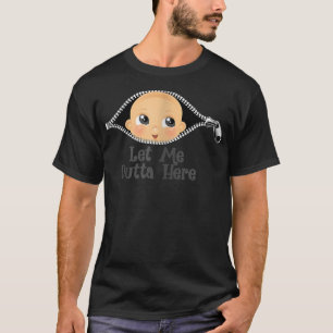 Camiseta Gravidez da Mulher com Bebê no Conselho Futuro Mãe