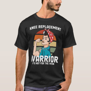 Camiseta Gravidez do joelho Recuperação de mulheres Joelho 