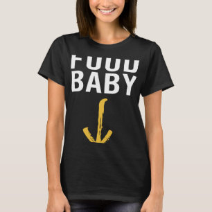 Camiseta Gravidez Revelação para Casais Comida Bebê
