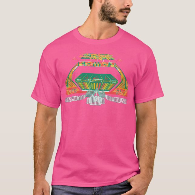 Camiseta Gravitron - Viagem de espaço simulado G-Force (Frente)